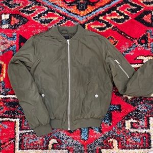 Forever 21 - Olive bomber jacket